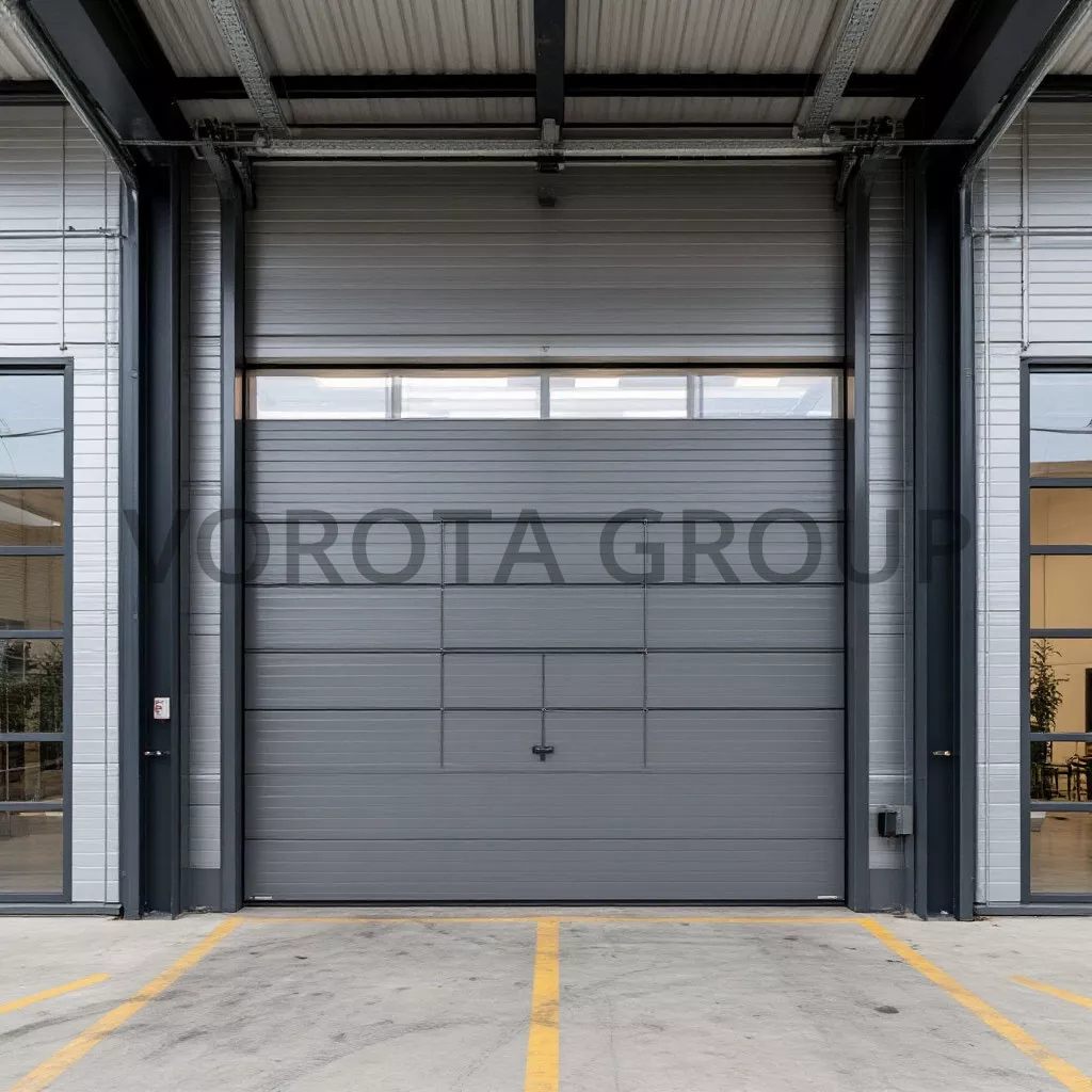 Противопожарные ворота zaiger classic pro 4500*4500