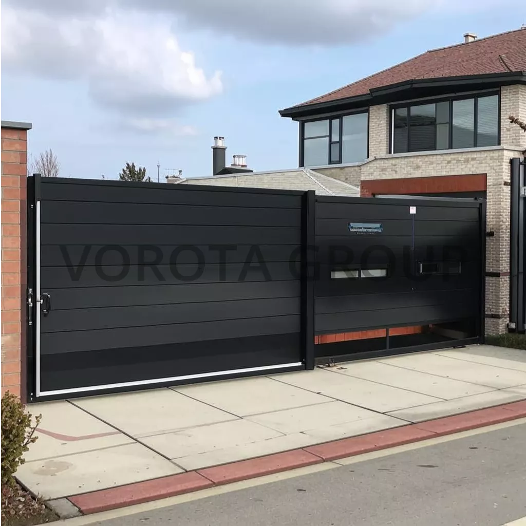 Откатные ворота Doorhan комбинированные 1500х3000