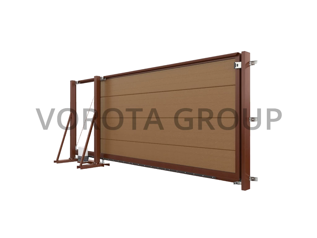 Автоматические откатные ворота Doorhan для дома 3500x2000